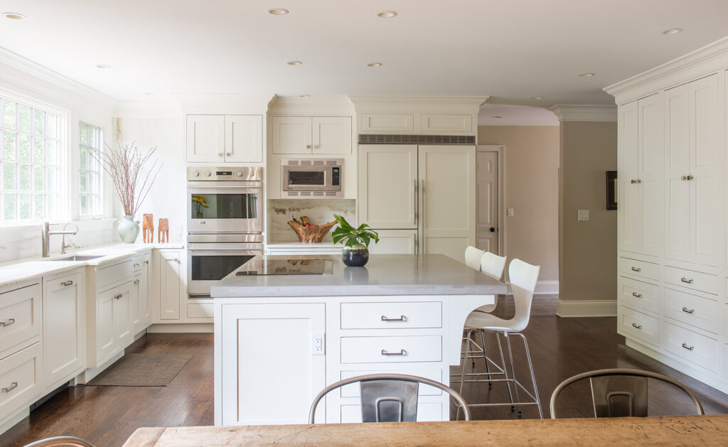 Debby Katz Interiors Marble Kitchen Countertop1